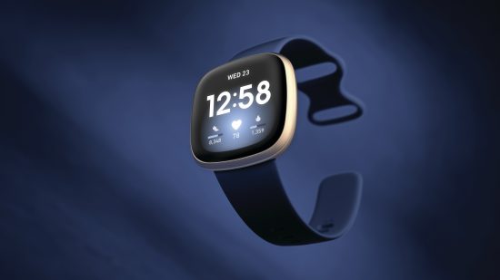 Fitbit Versa 3 Fitbit Versa 3. Imagen oficial del Kit de Prensa de Fitbit