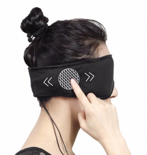 Antifaz con auriculares para dormir incorporados Antifaz con auriculares para dormir incorporados. Antifaz de ejemplo del fabricante Sleepace