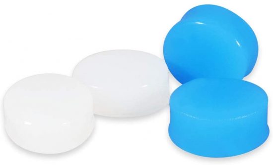 Tapones oidos silicona Tapones para los oidos de silicona. Ejemplo de tapones del fabricante Heqishun